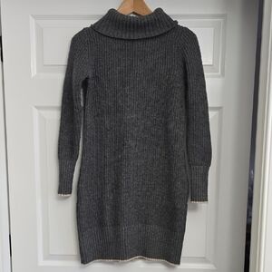 BODEN | Sweater Dress | Gray | S 4R